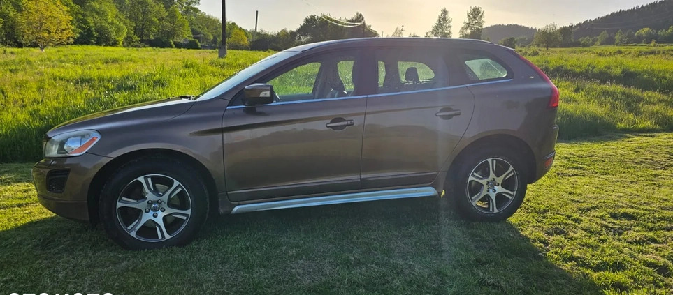 Volvo XC 60 cena 52000 przebieg: 255575, rok produkcji 2011 z Myślenice małe 121